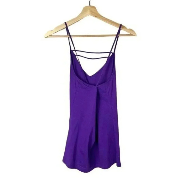 Fabletics Purple Strappy Joel Jersey Tank Top S - Picture 4 of 6